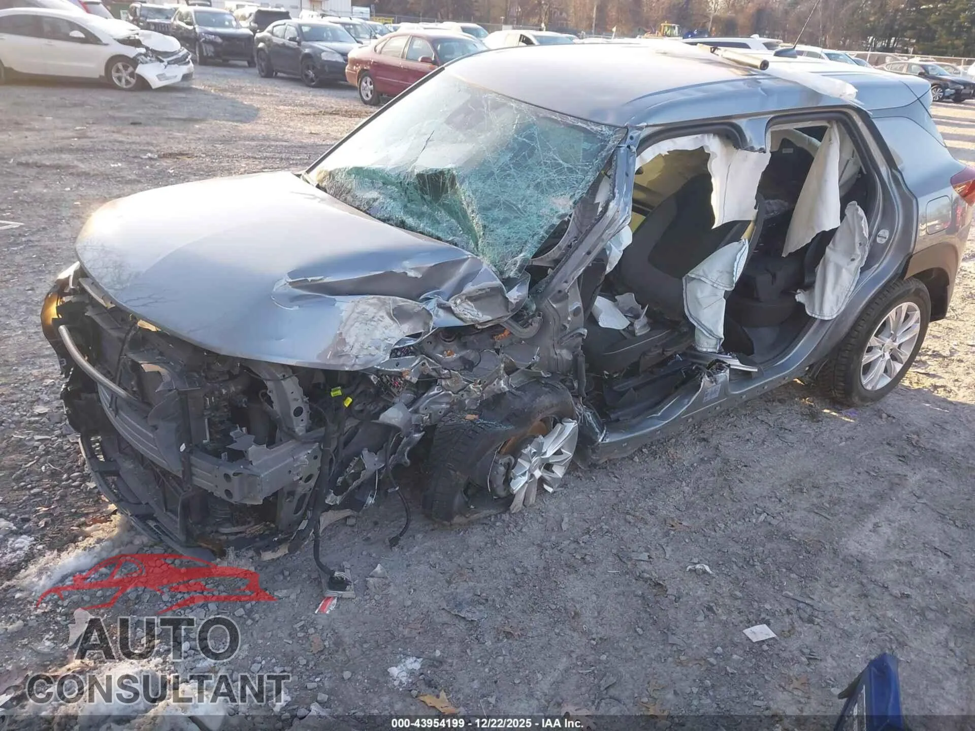 2023 CHEVROLET TRAILBLAZER Damaged VIN KL79MNSLXPB146594 – rear exterior