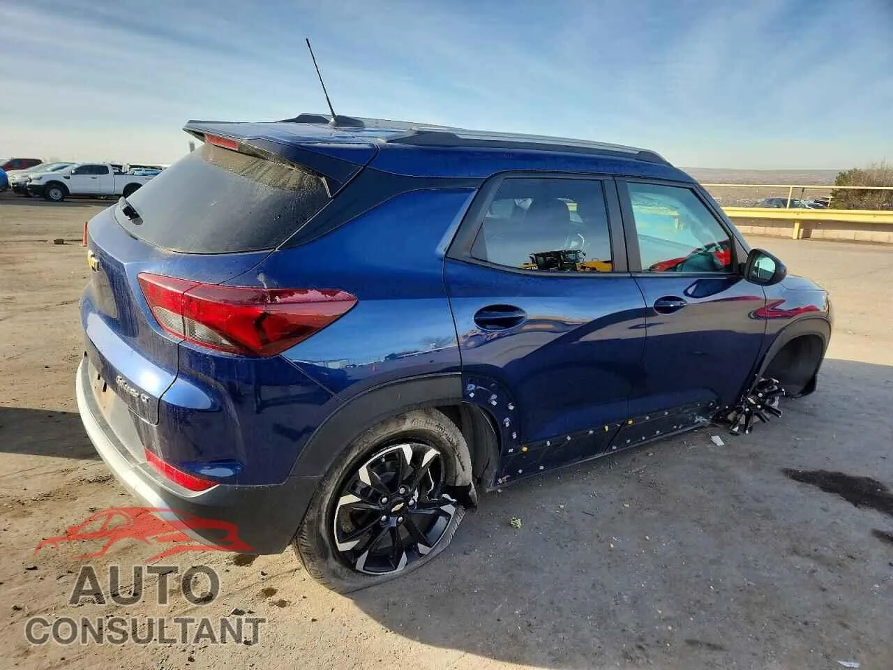 2022 CHEVROLET TRAILBLZR Damaged VIN KL79MPSL3NB056471 – side profile