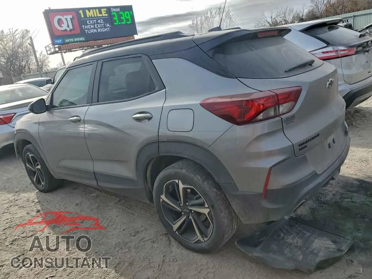 2023 CHEVROLET TRAILBLZR Damaged VIN KL79MUSLXPB201975 – rear exterior