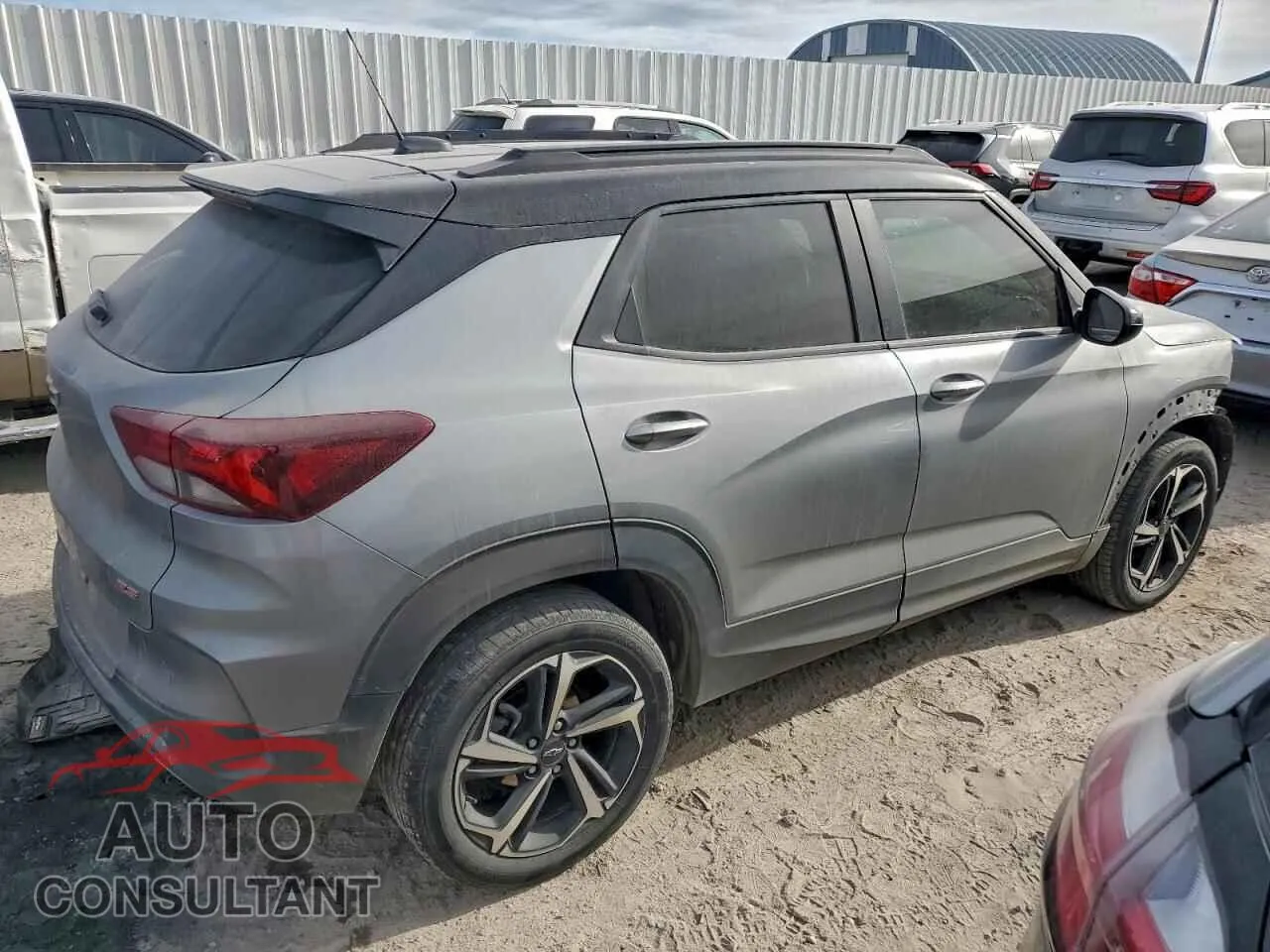 2023 CHEVROLET TRAILBLZR Damaged VIN KL79MUSLXPB201975 – side profile