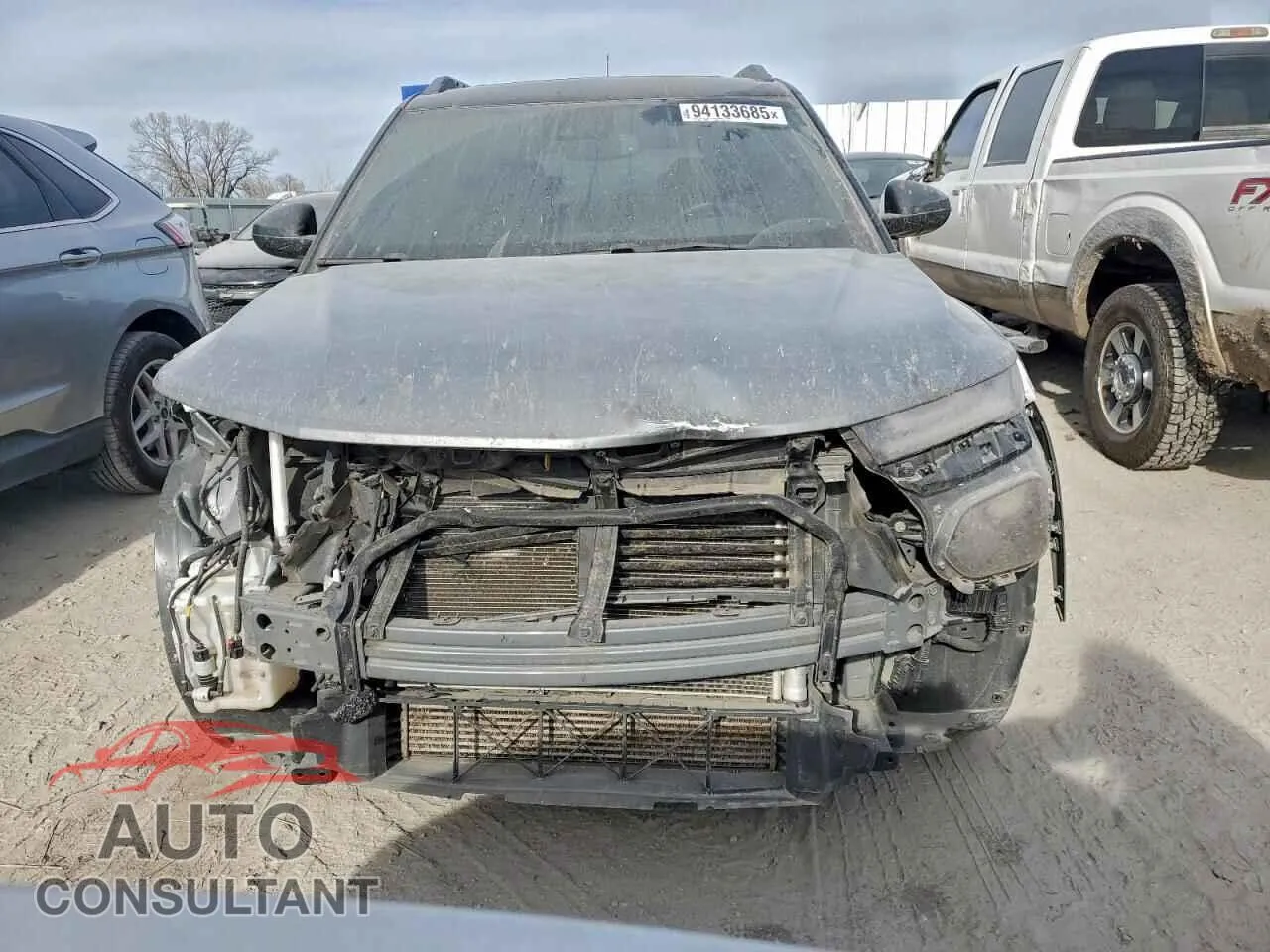 2023 CHEVROLET TRAILBLZR Damaged VIN KL79MUSLXPB201975 – interior seats