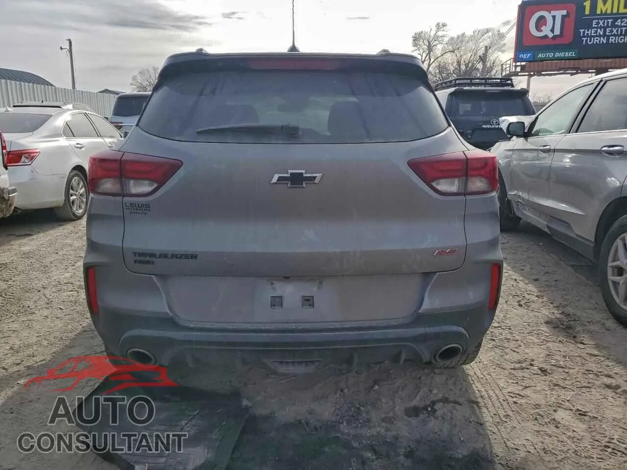 2023 CHEVROLET TRAILBLZR Damaged VIN KL79MUSLXPB201975 – engine bay