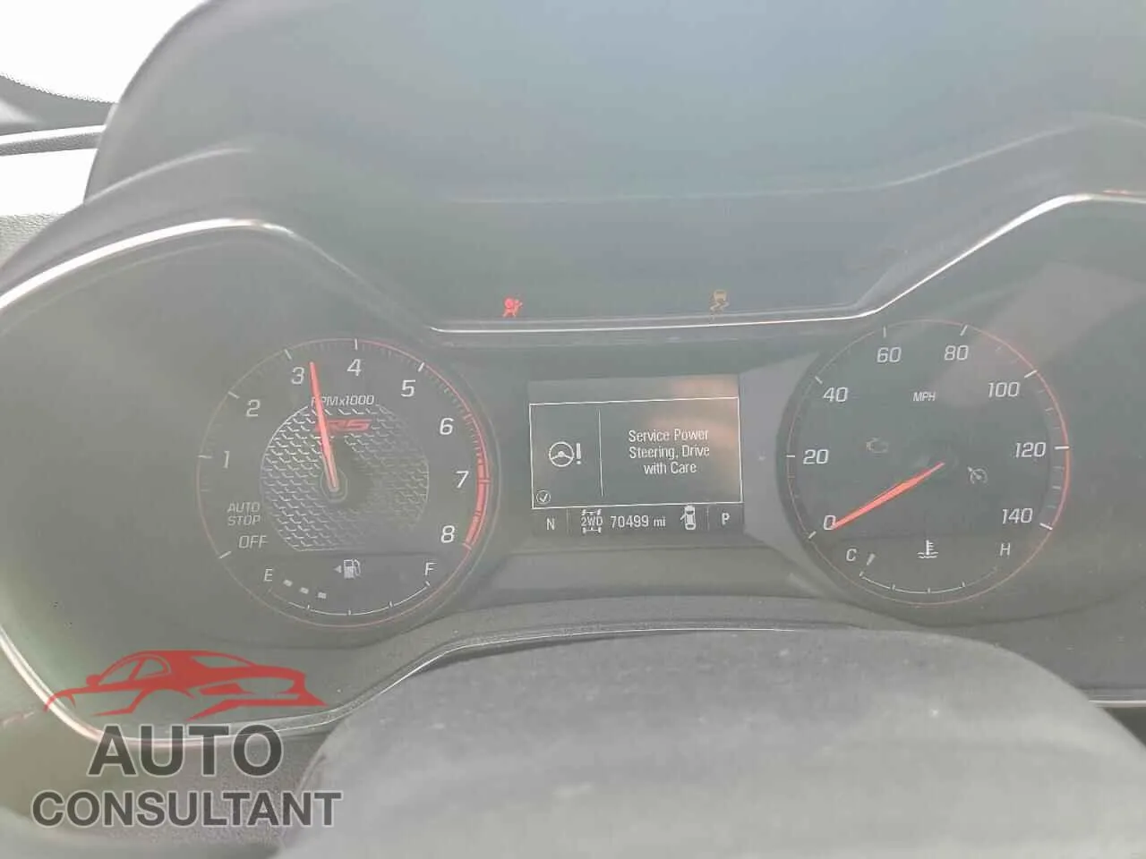 2023 CHEVROLET TRAILBLZR Damaged VIN KL79MUSLXPB201975 – trunk area