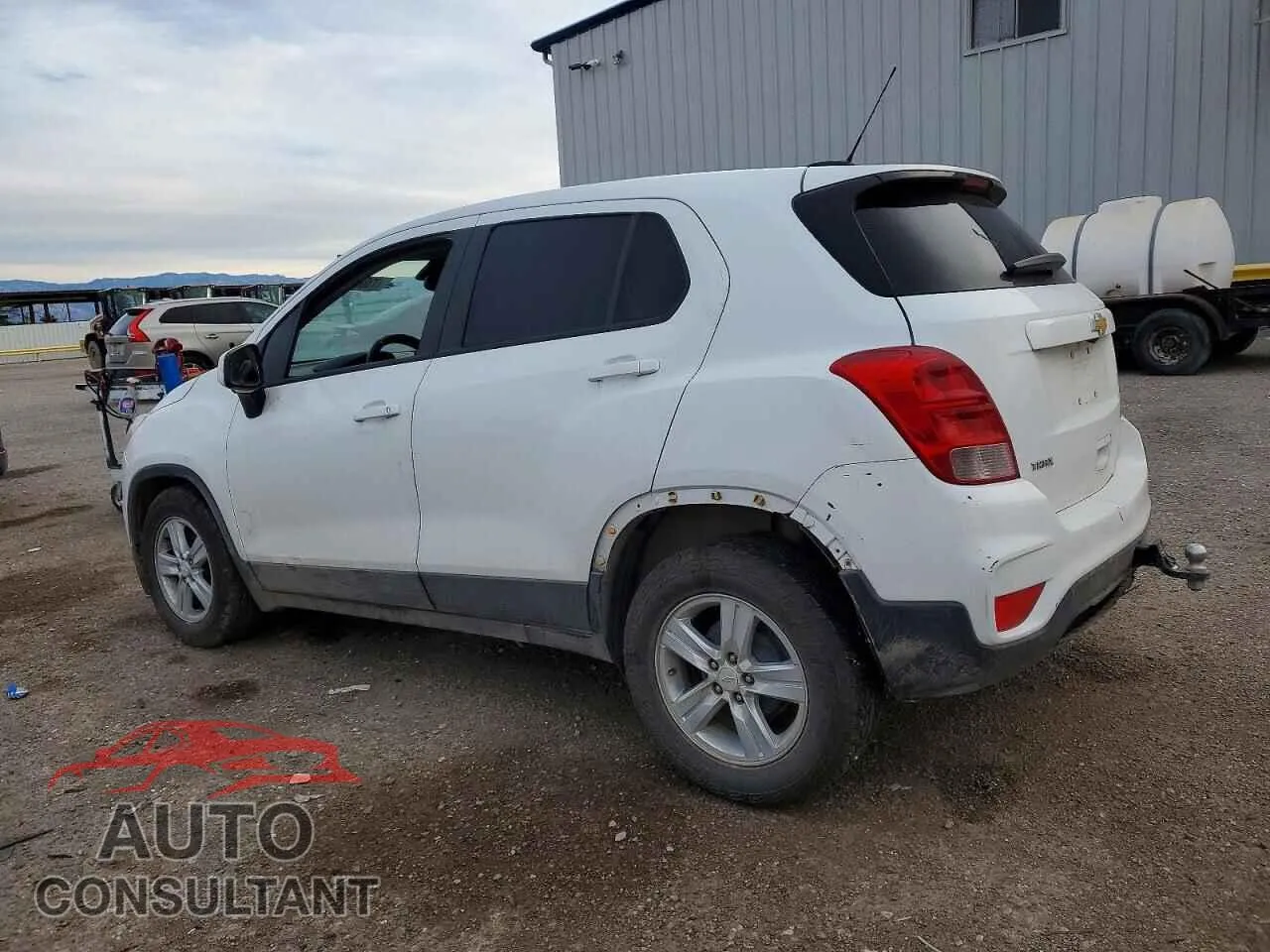 2022 CHEVROLET TRAX Damaged VIN KL7CJKSMXNB526733 – rear exterior