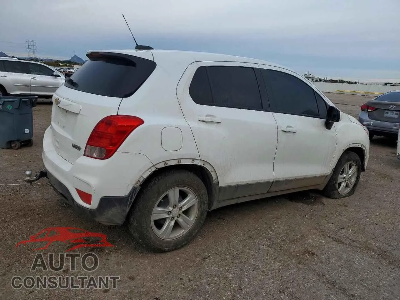 2022 CHEVROLET TRAX Damaged VIN KL7CJKSMXNB526733 – side profile