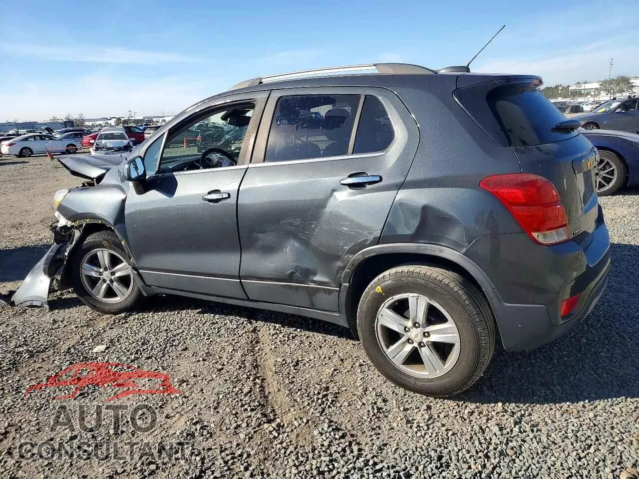 2018 CHEVROLET TRAX Damaged VIN KL7CJLSB0JB617122 – rear exterior