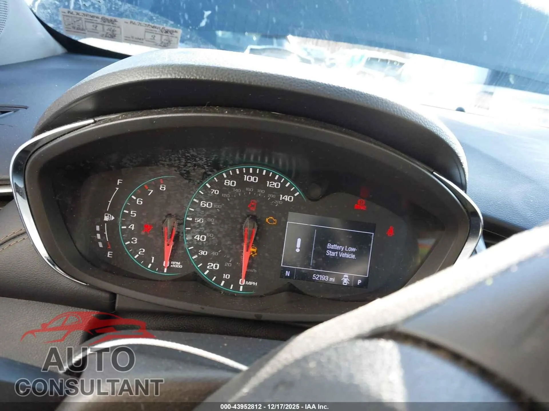 2020 CHEVROLET TRAX Damaged VIN KL7CJPSB4LB001126 – exterior detail