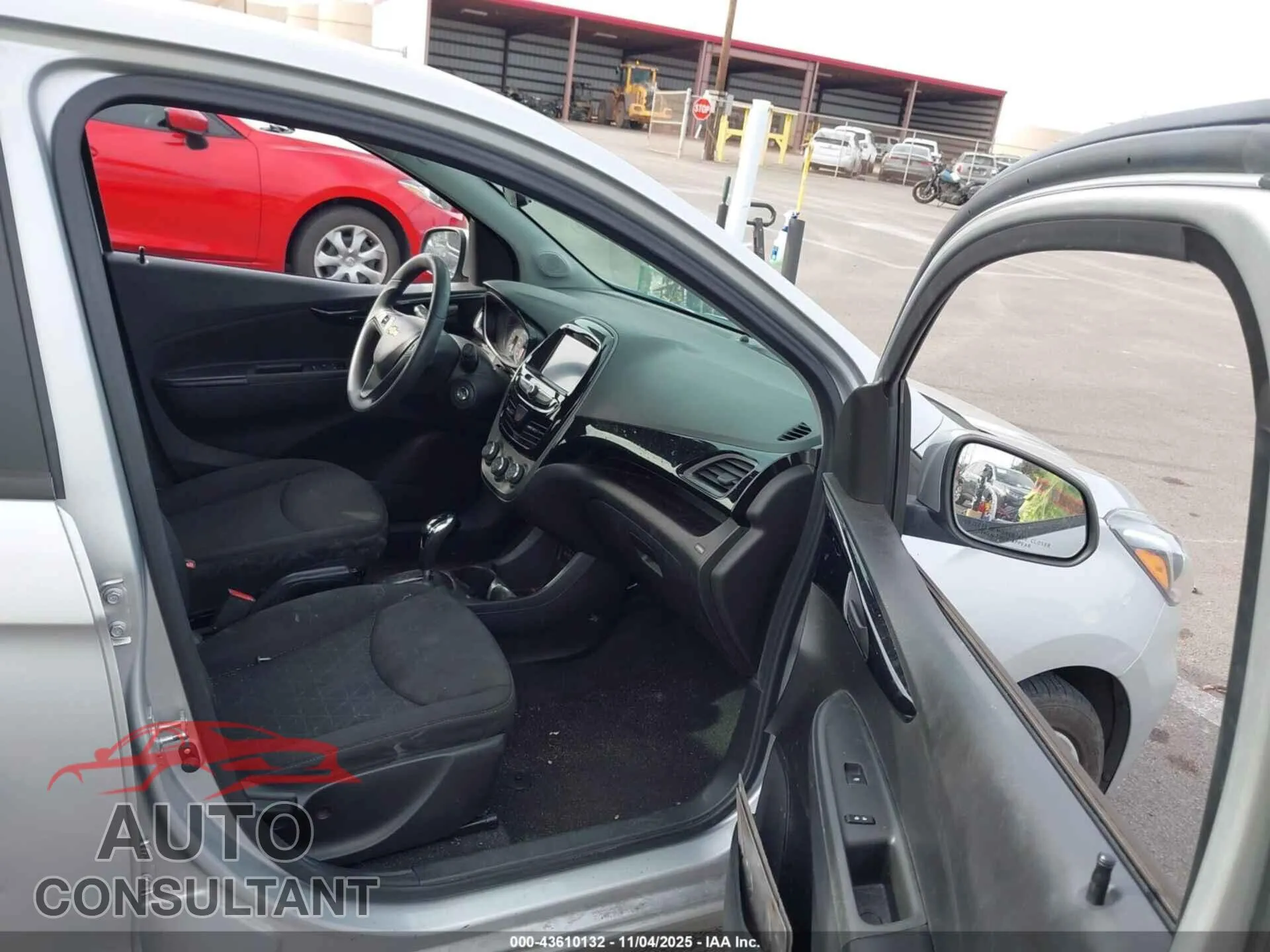 2020 CHEVROLET SPARK Damaged VIN KL8CD6SAXLC428602 – interior seats 2020 CHEVROLET SPARK Damaged VIN KL8CD6SAXLC428602 – interior seats