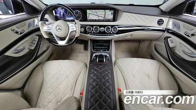 2019 Mercedes-Benz S-Class W222 Maybach S650 Sold VIN KL90A4AHGKZ100036 – dashboard