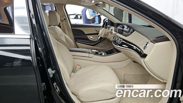 2019 Mercedes-Benz S-Class W222 Maybach S650 Sold VIN KL90A4AHGKZ100036 – interior seats