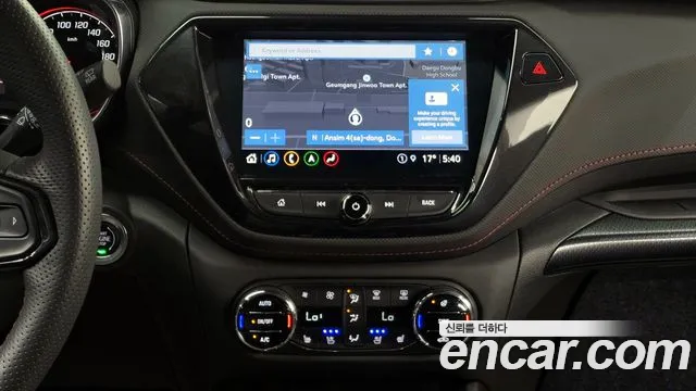 2022 Chevrolet Trailblazer 1.3 Turbo 2WD Sold VIN KLAPC56LDNB114684 – trunk area