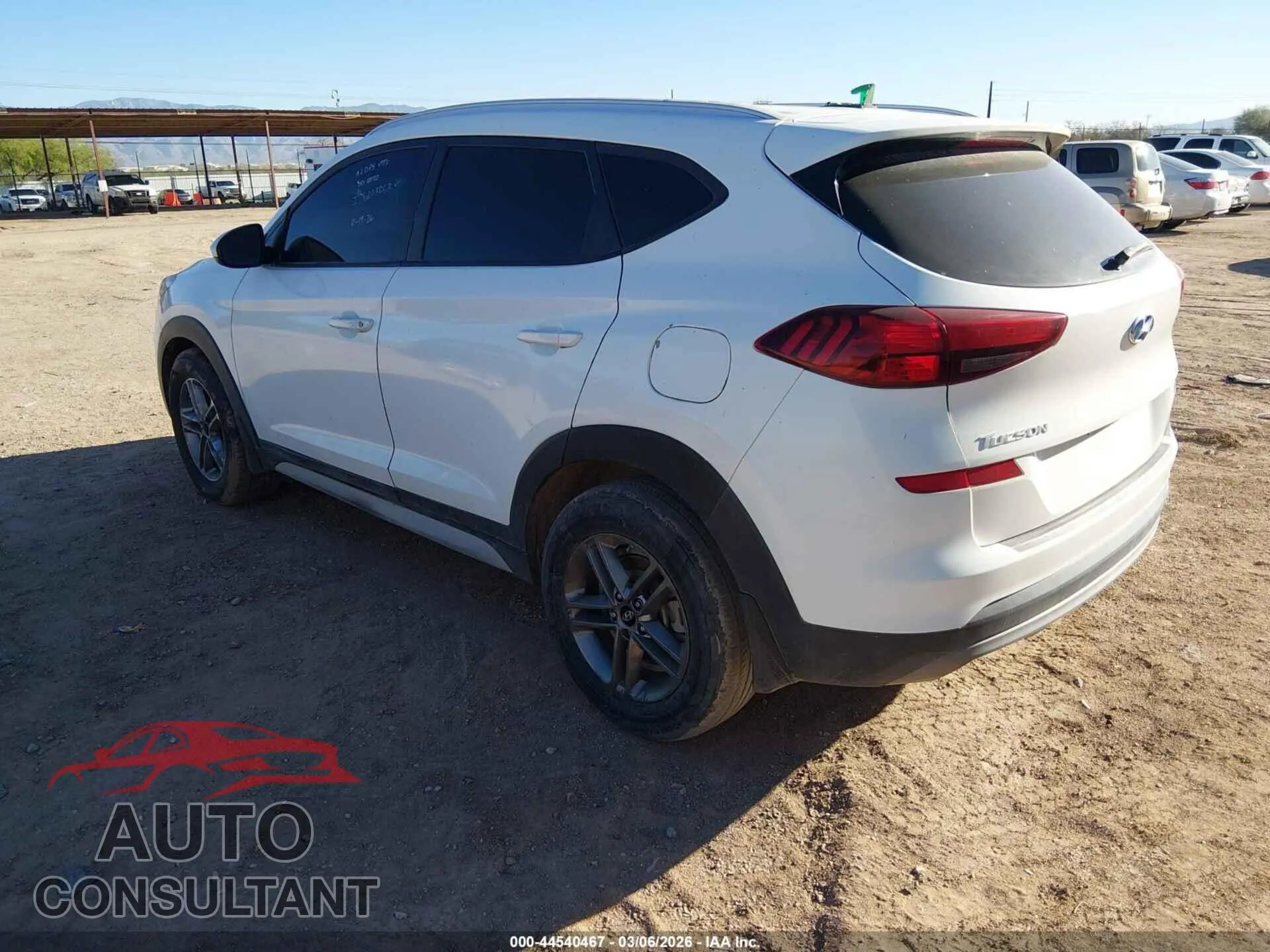 2020 HYUNDAI TUCSON Used VIN KM8J33AL2LU111504 – side profile