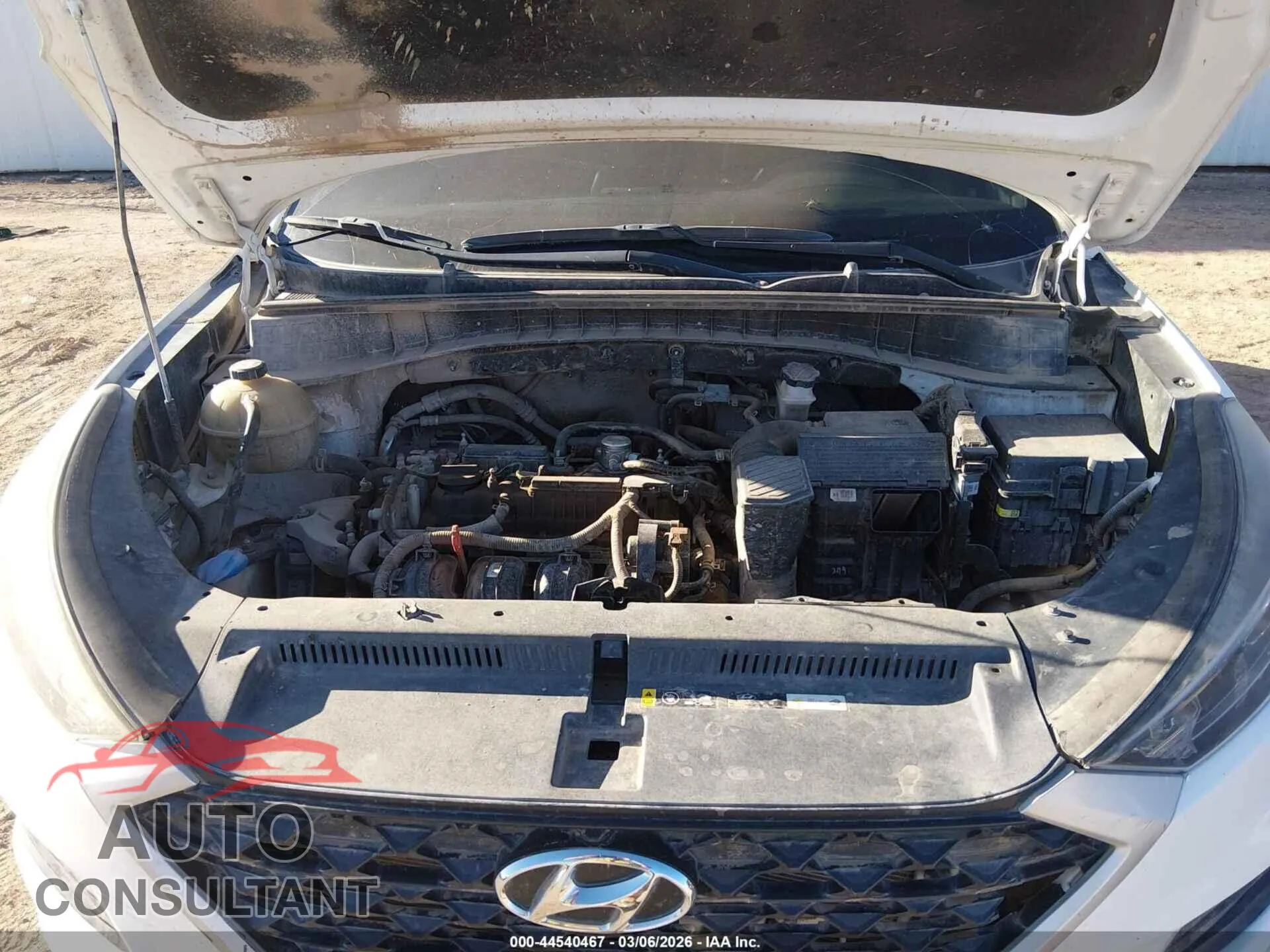 2020 HYUNDAI TUCSON Used VIN KM8J33AL2LU111504 – odometer reading