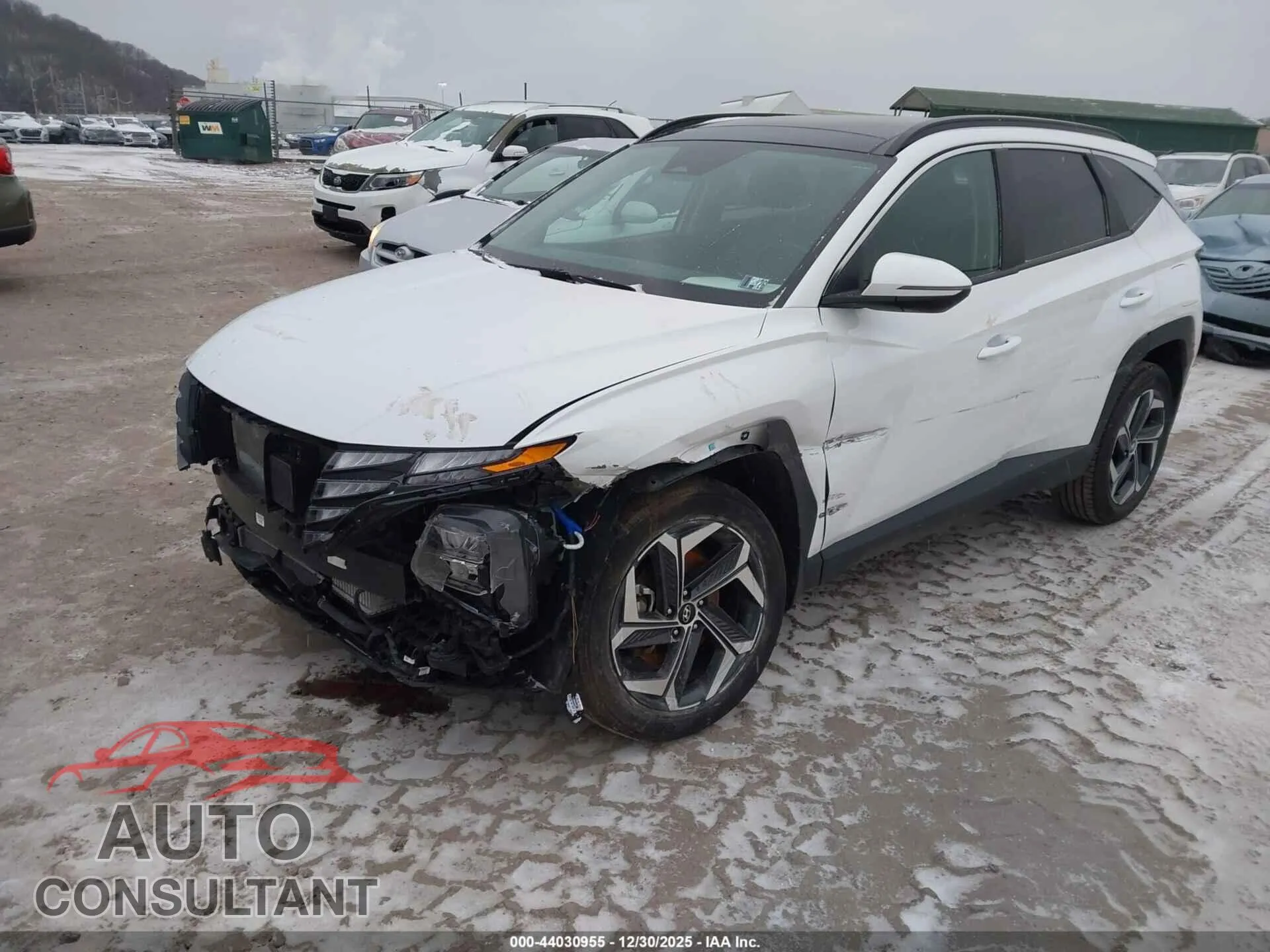 2024 HYUNDAI TUCSON HYBRID Damaged VIN KM8JCCD10RU175544 – rear exterior