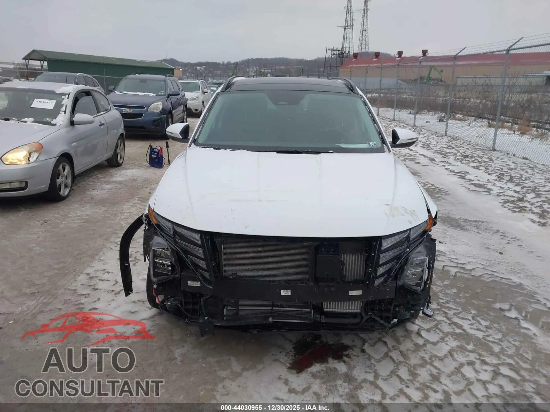 2024 HYUNDAI TUCSON HYBRID Damaged VIN KM8JCCD10RU175544 – photo 12