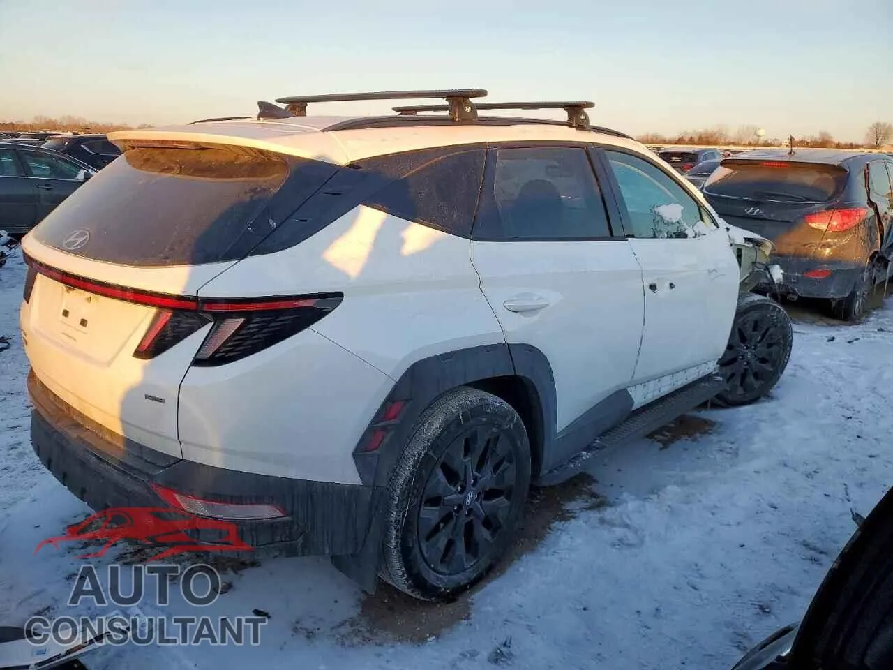 2023 HYUNDAI TUCSON Damaged VIN KM8JFCAE9PU177093 – side profile