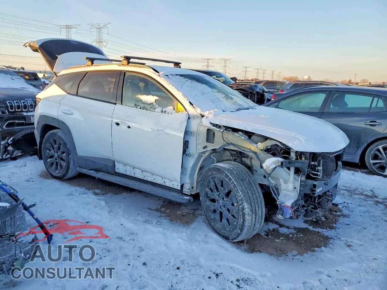 2023 HYUNDAI TUCSON Damaged VIN KM8JFCAE9PU177093 – dashboard
