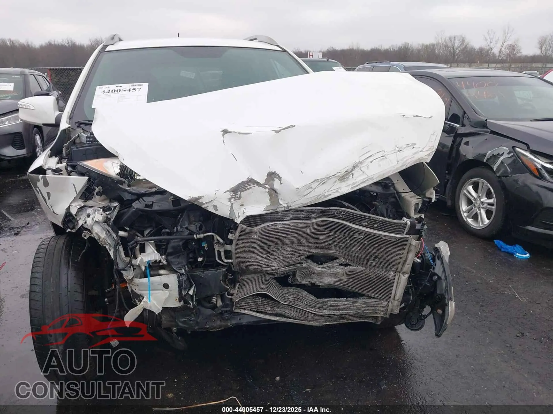 2012 HYUNDAI TUCSON Damaged VIN KM8JU3AC6CU360272 – engine bay