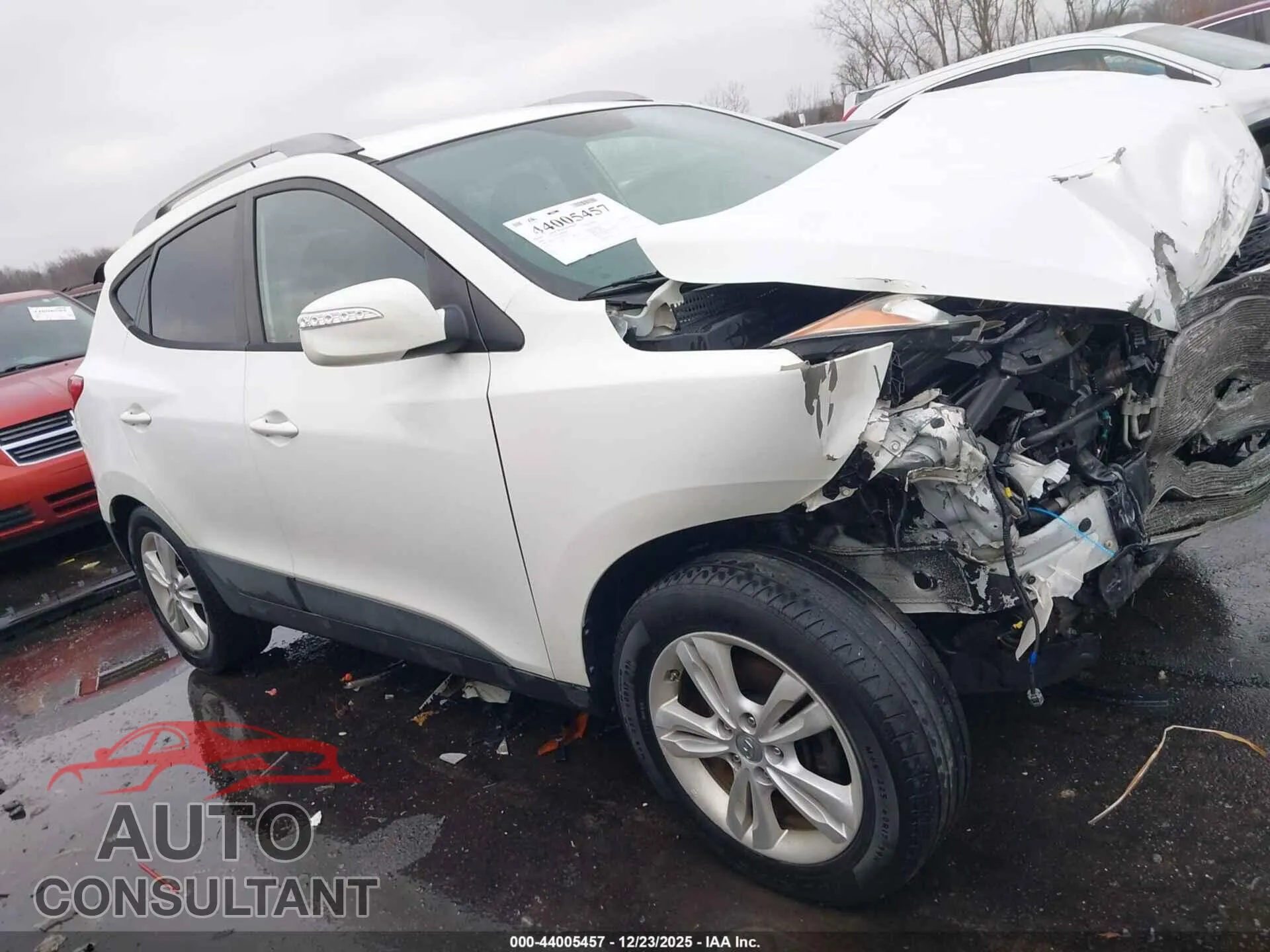 2012 HYUNDAI TUCSON Damaged VIN KM8JU3AC6CU360272 – photo 14