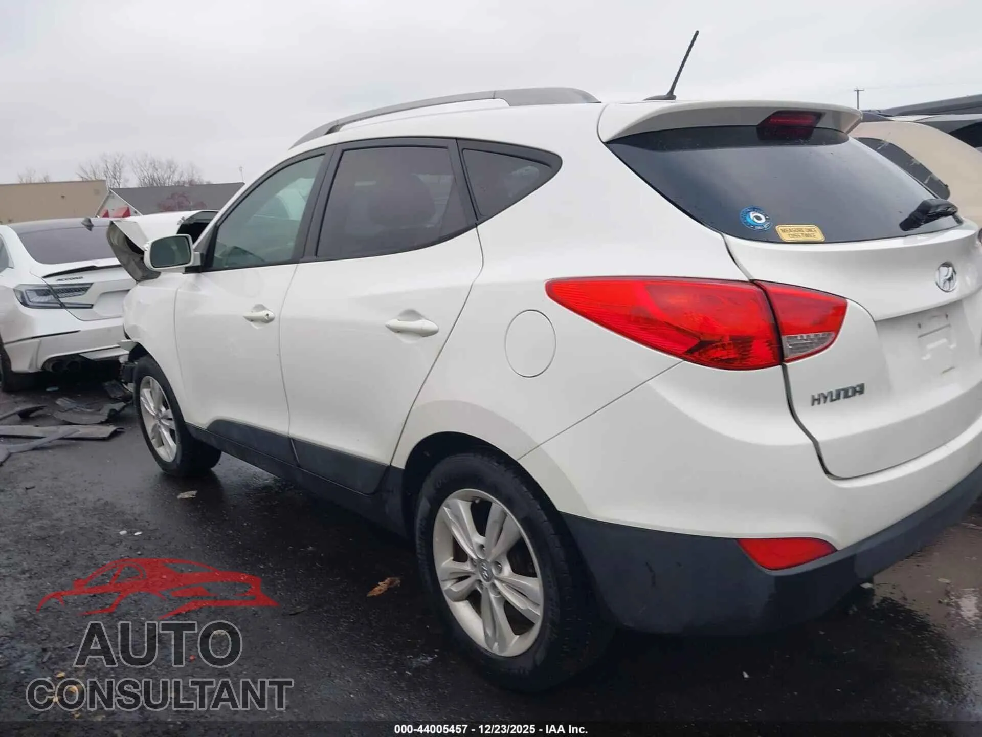 2012 HYUNDAI TUCSON Damaged VIN KM8JU3AC6CU360272 – photo 15