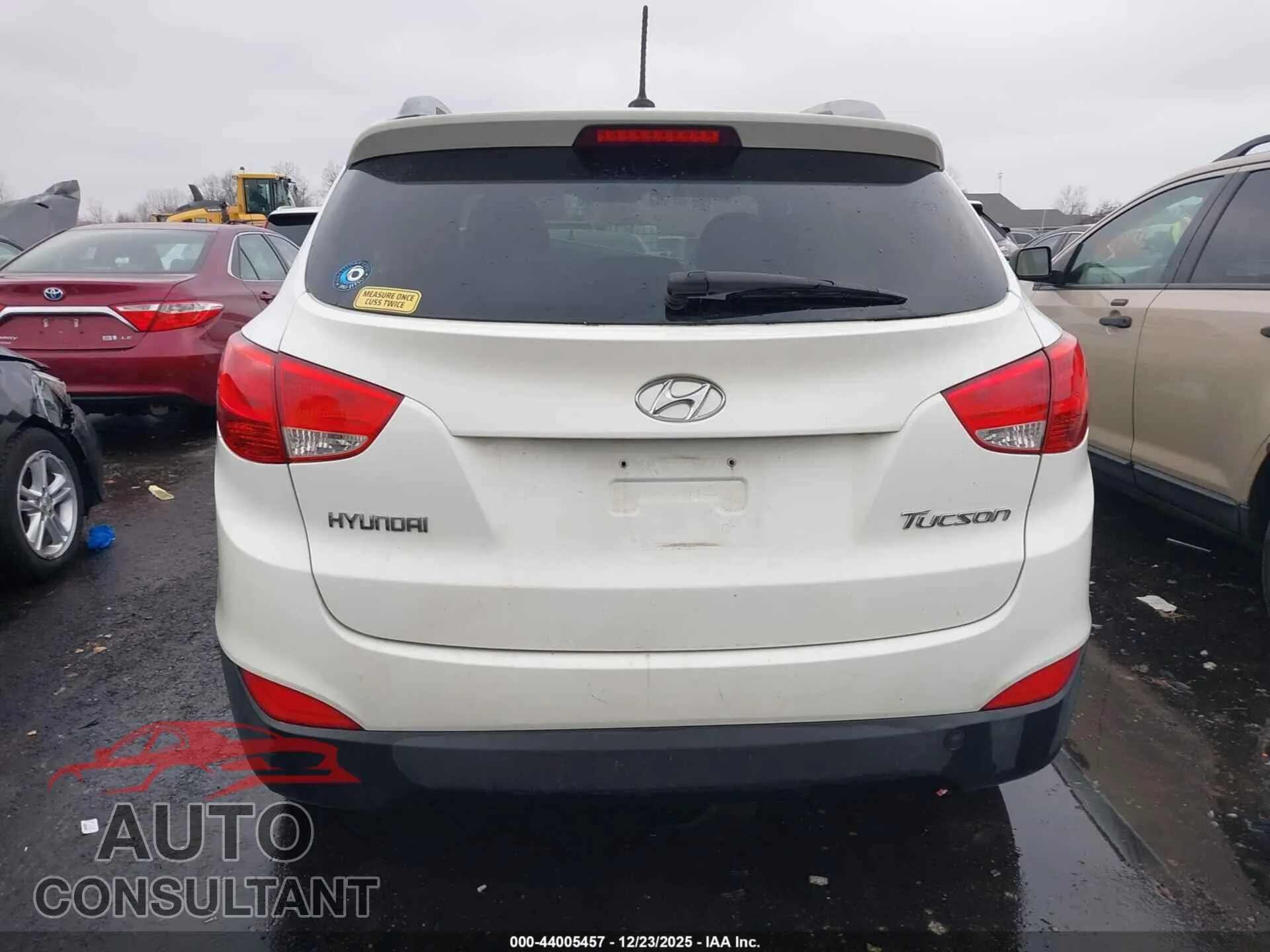 2012 HYUNDAI TUCSON Damaged VIN KM8JU3AC6CU360272 – photo 17