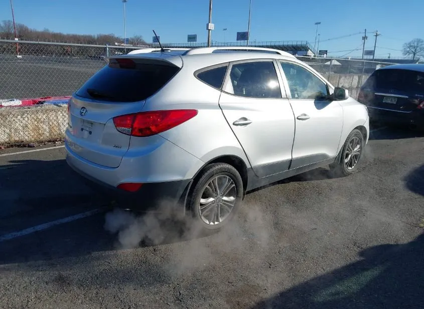 2014 HYUNDAI Tucson Used VIN KM8JUCAG2EU869989 – side profile
