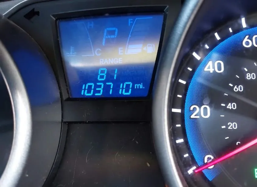 2014 HYUNDAI Tucson Used VIN KM8JUCAG2EU869989 – engine bay