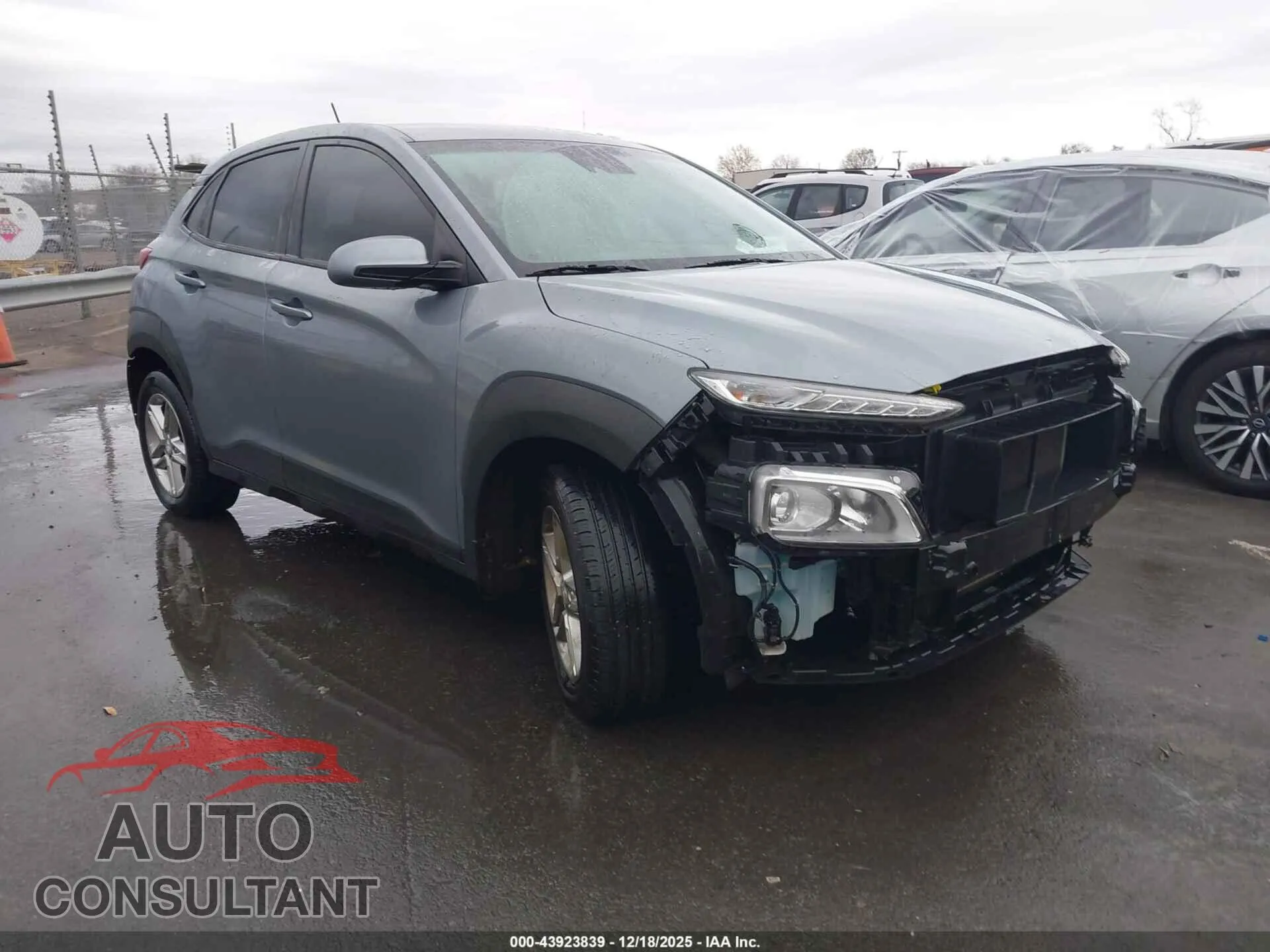 2021 HYUNDAI KONA VIN KM8K12AAXMU609955