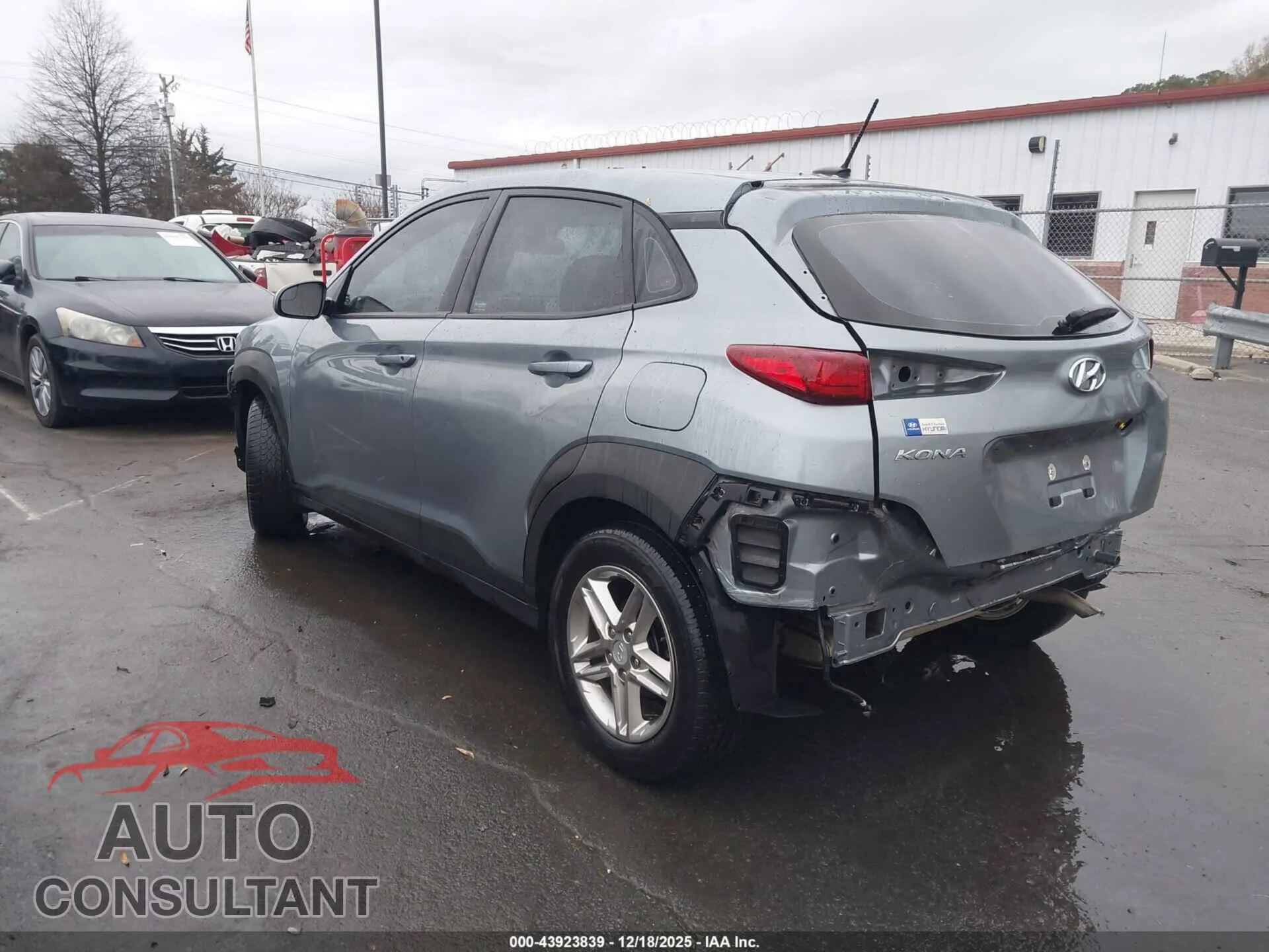 2021 HYUNDAI KONA Damaged VIN KM8K12AAXMU609955 – side profile