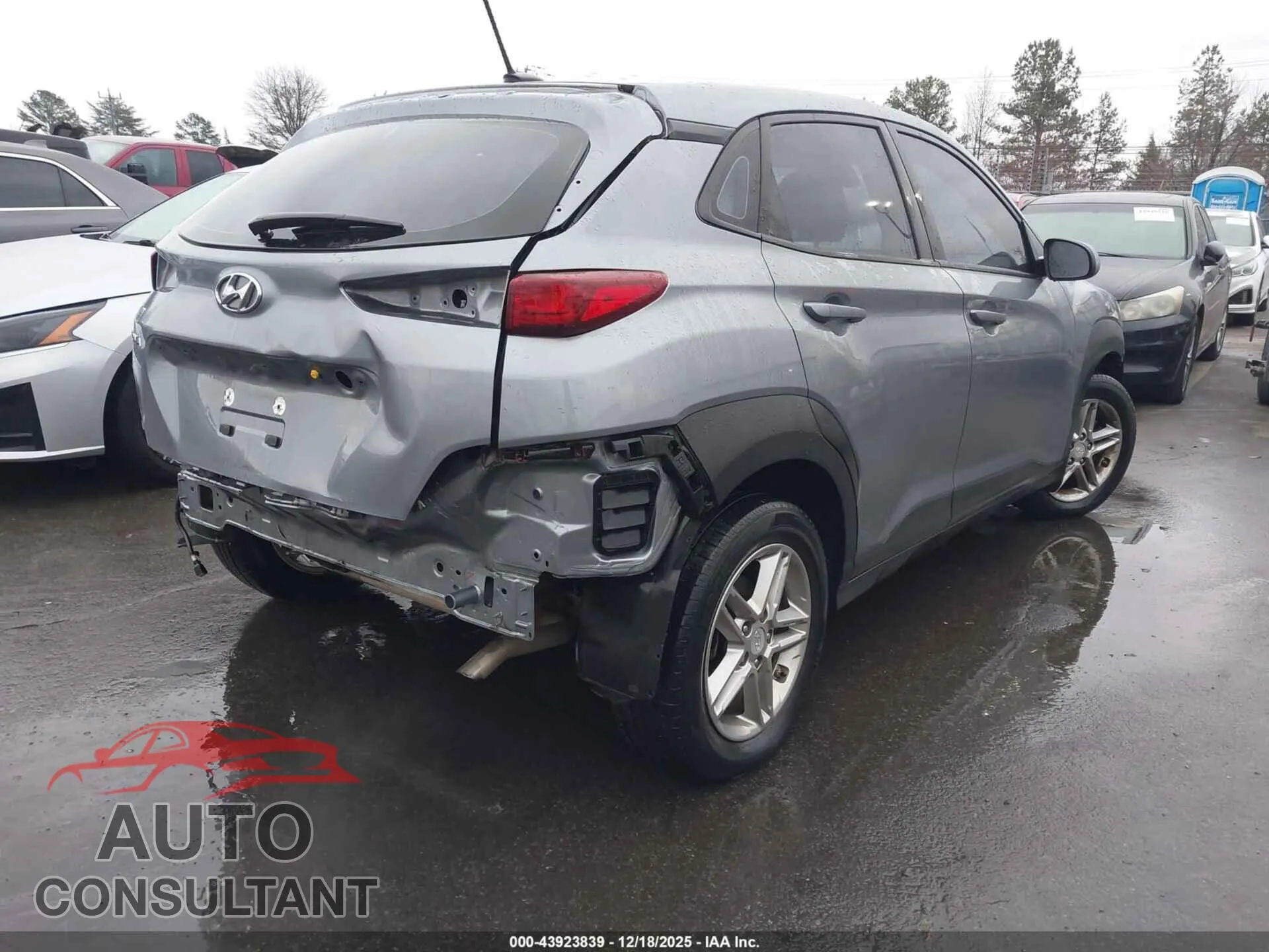 2021 HYUNDAI KONA Damaged VIN KM8K12AAXMU609955 – dashboard