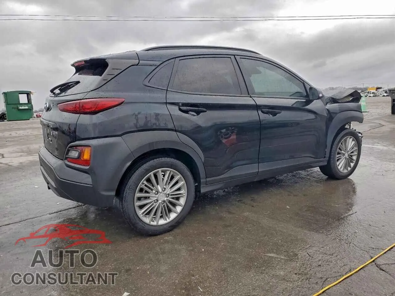 2021 HYUNDAI KONA Damaged VIN KM8K22AA8MU598922 – side profile