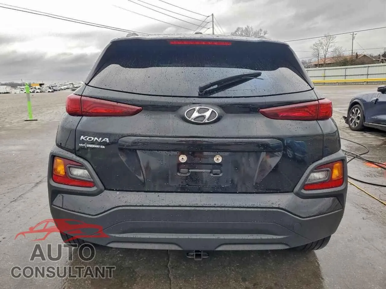 2021 HYUNDAI KONA Damaged VIN KM8K22AA8MU598922 – engine bay