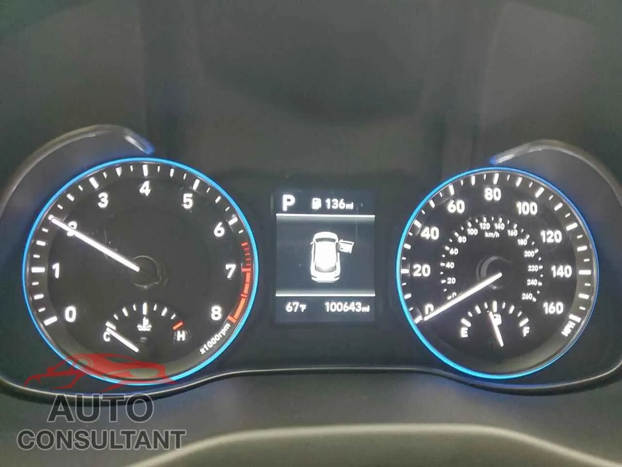 2021 HYUNDAI KONA Damaged VIN KM8K22AA8MU598922 – trunk area