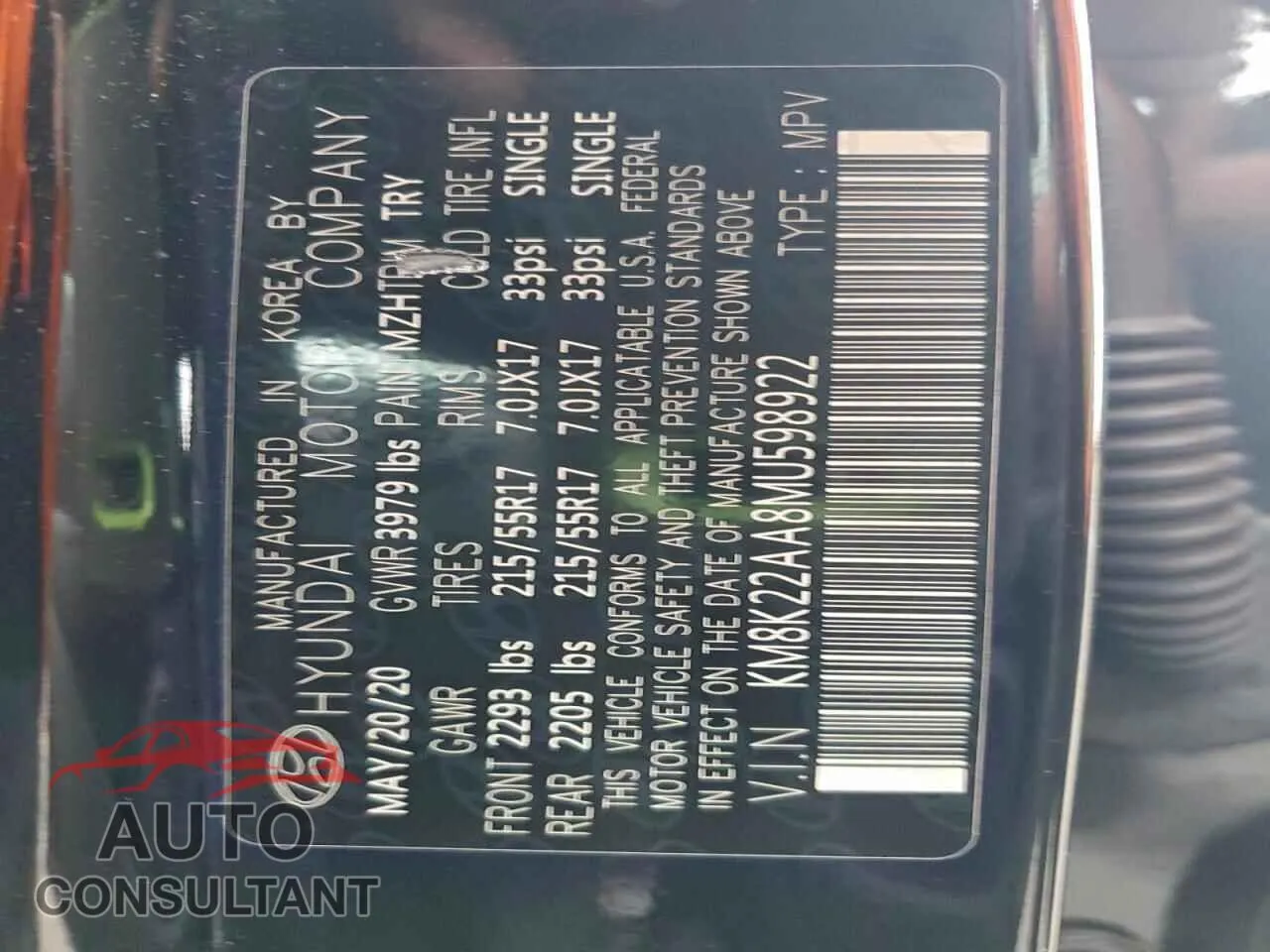 2021 HYUNDAI KONA Damaged VIN KM8K22AA8MU598922 – photo 13
