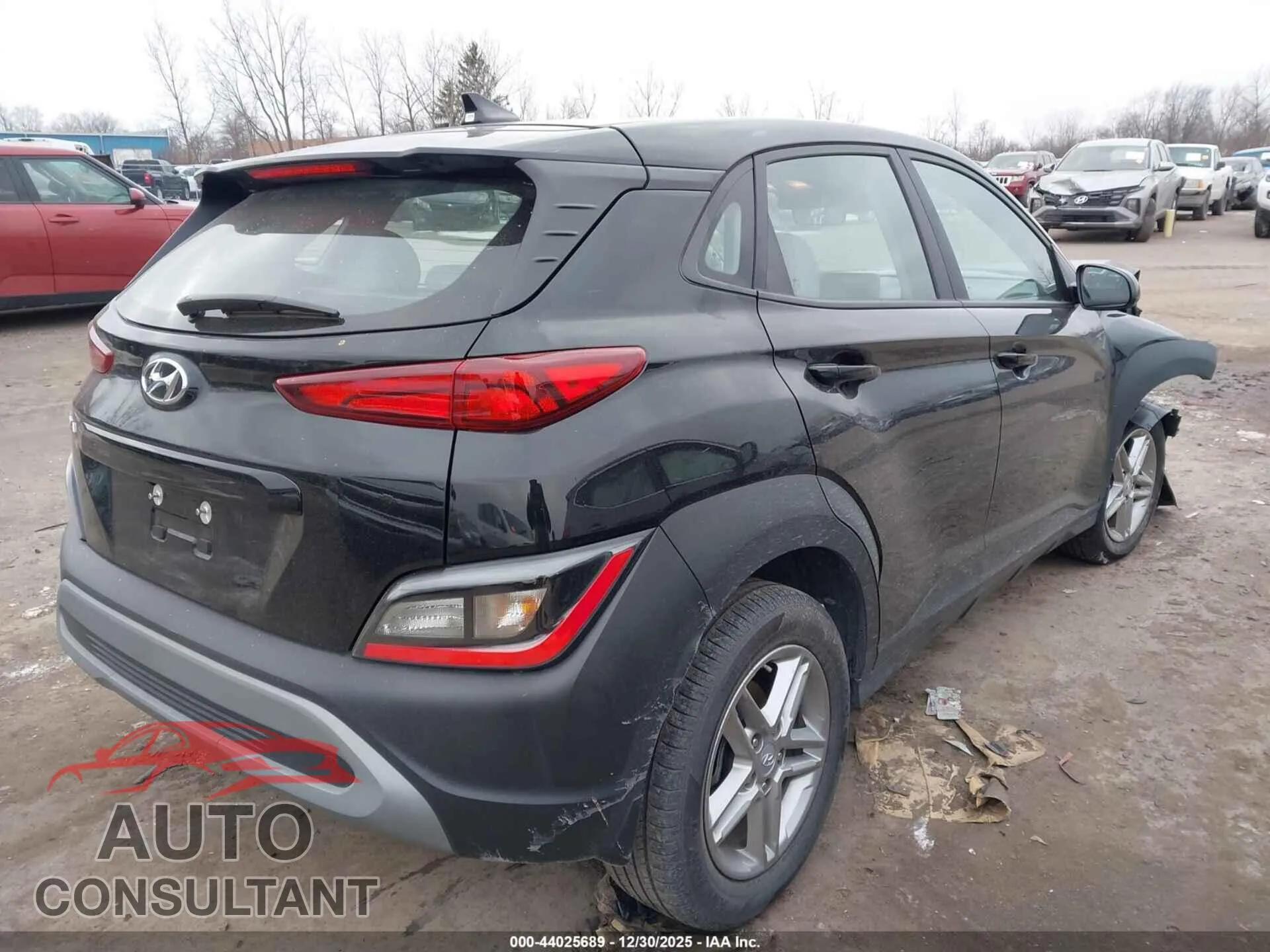 2022 HYUNDAI KONA Damaged VIN KM8K22AB6NU887954 – dashboard