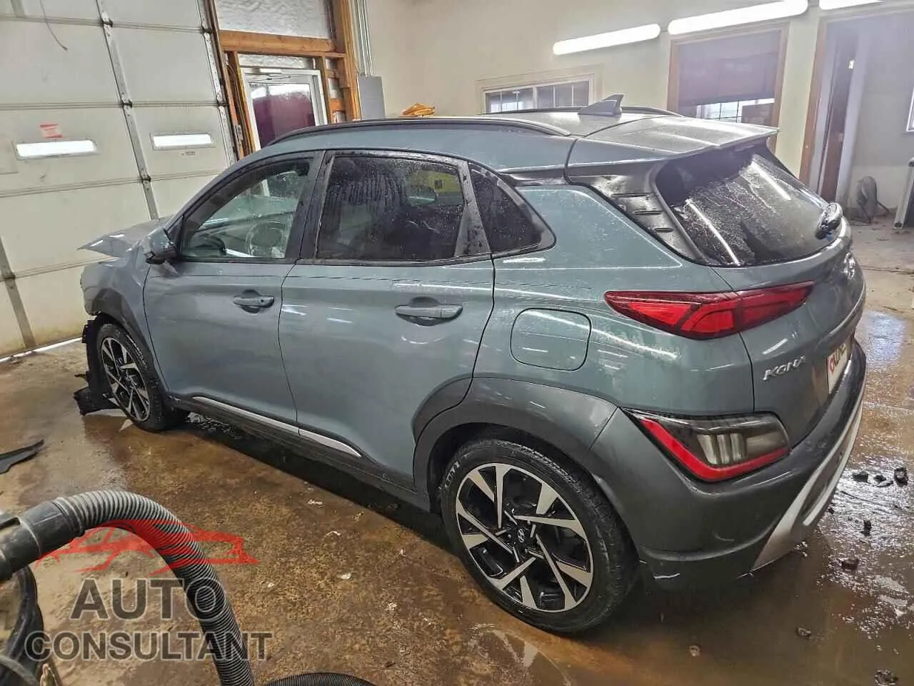 2022 HYUNDAI KONA Damaged VIN KM8K53A36NU861344 – rear exterior