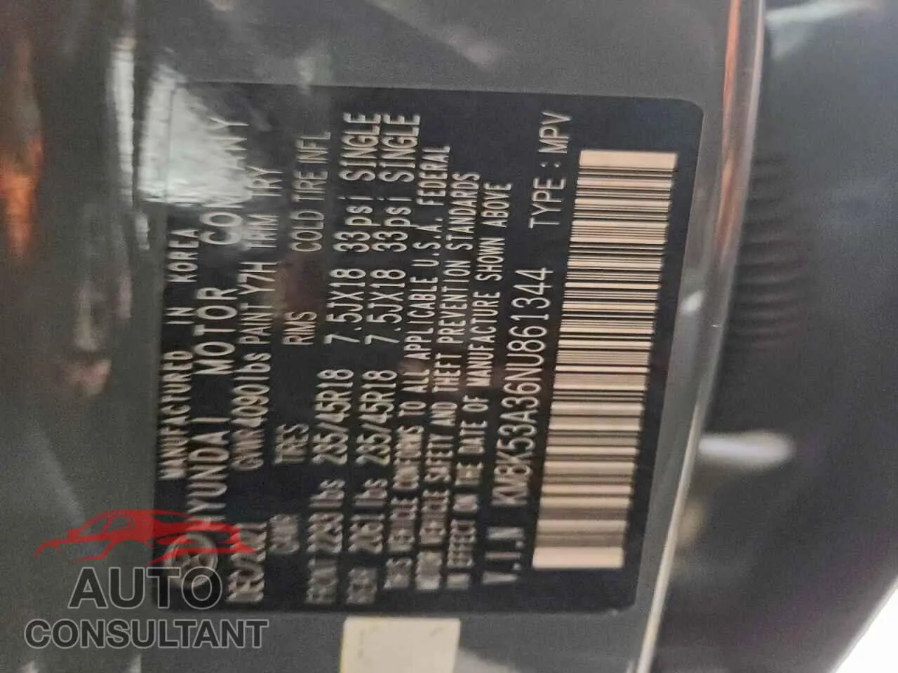 2022 HYUNDAI KONA Damaged VIN KM8K53A36NU861344 – photo 12