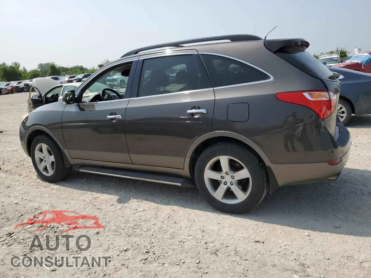 2008 HYUNDAI VERACRUZ Damaged VIN KM8NU73C08U070199 – rear exterior