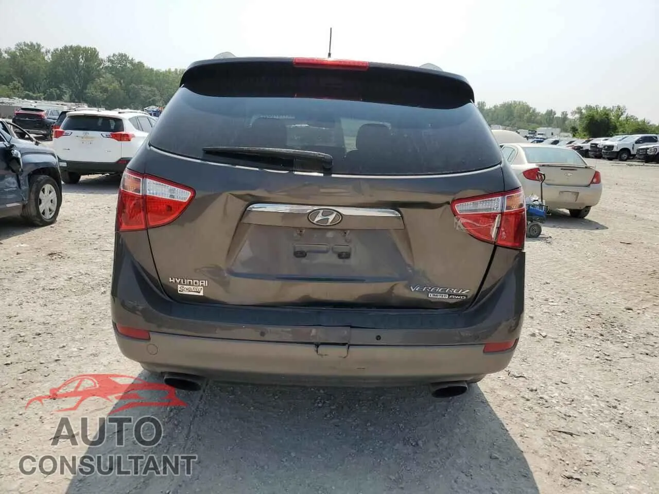 2008 HYUNDAI VERACRUZ Damaged VIN KM8NU73C08U070199 – engine bay