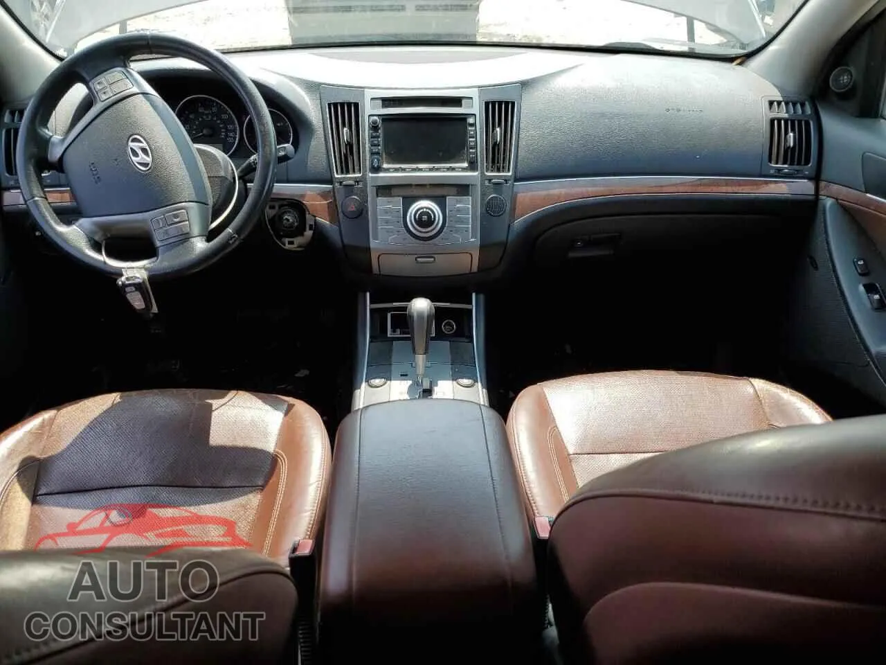 2008 HYUNDAI VERACRUZ Damaged VIN KM8NU73C08U070199 – undercarriage