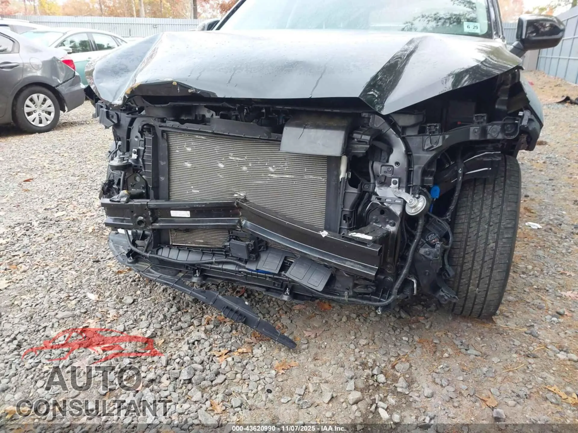 2024 HYUNDAI PALISADE Damaged VIN KM8R2DGE5RU778676 – engine bay