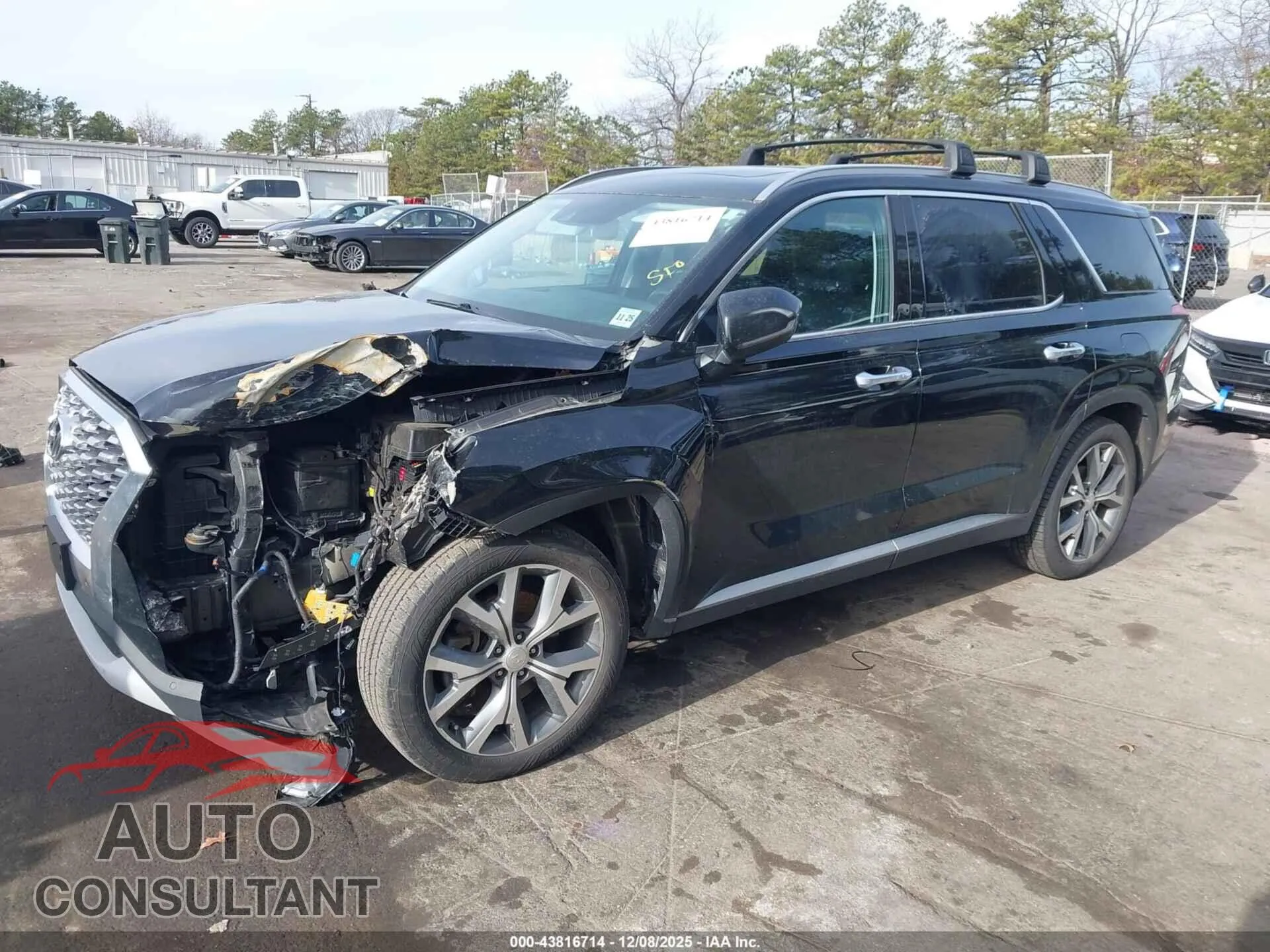 2020 HYUNDAI PALISADE Damaged VIN KM8R4DHE4LU122601 – rear exterior 2020 HYUNDAI PALISADE Damaged VIN KM8R4DHE4LU122601 – rear exterior