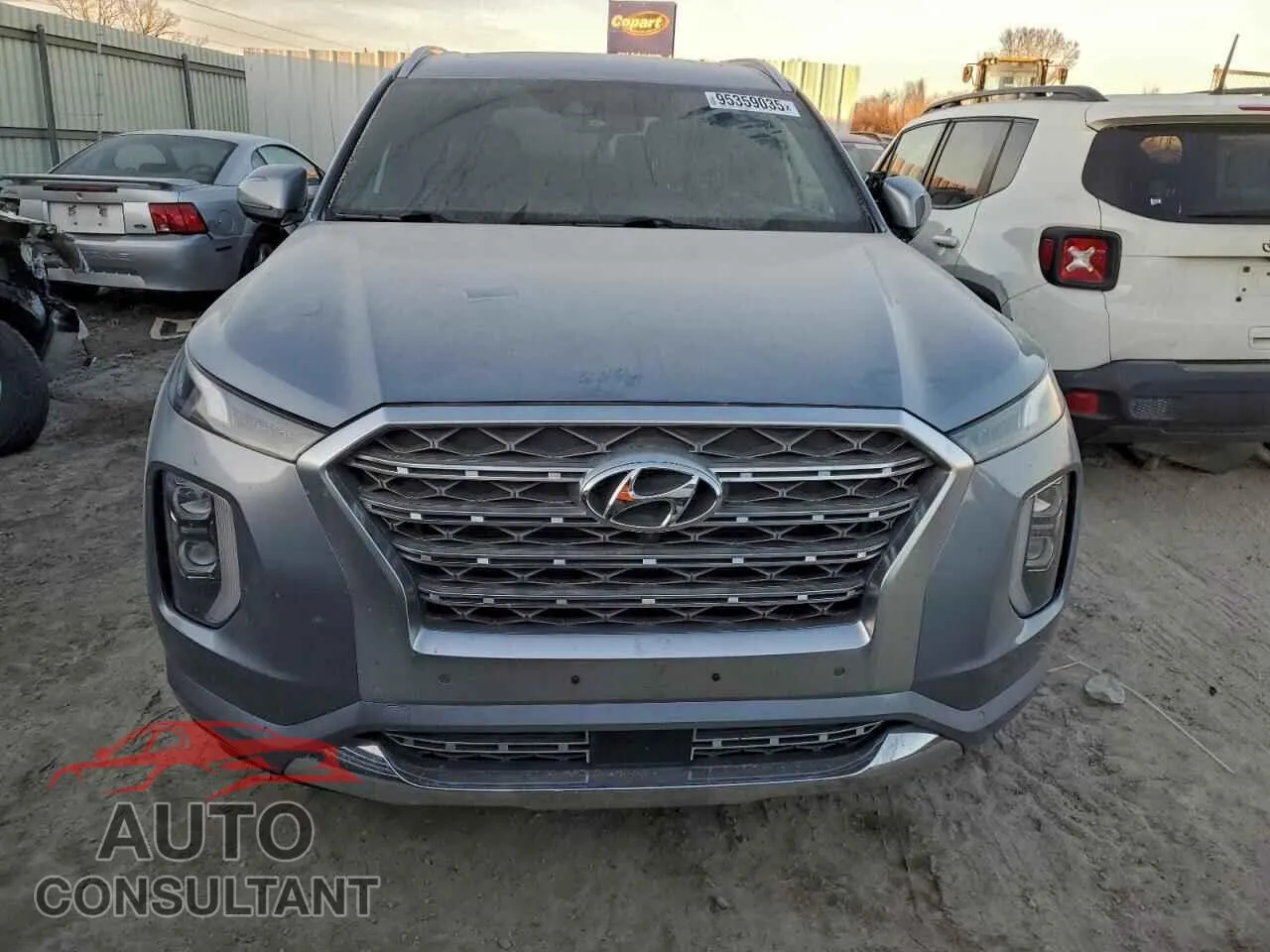 2020 HYUNDAI PALISADE Damaged VIN KM8R5DHE3LU150211 – interior seats