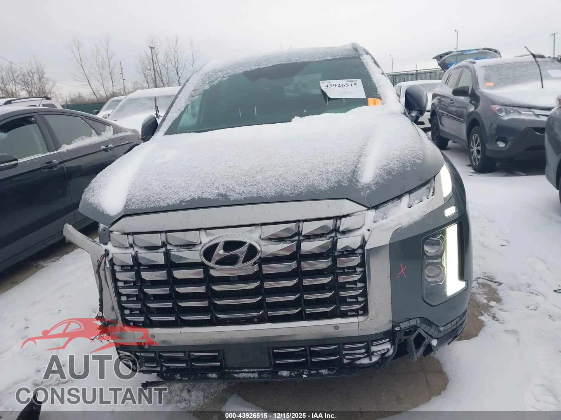 2023 HYUNDAI PALISADE Damaged VIN KM8R7DGE9PU636930 – photo 12