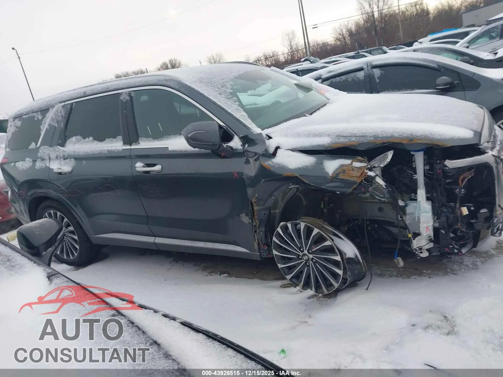 2023 HYUNDAI PALISADE Damaged VIN KM8R7DGE9PU636930 – photo 13