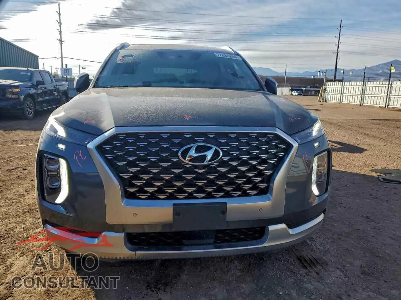 2021 HYUNDAI PALISADE Damaged VIN KM8R7DHE8MU251935 – interior seats