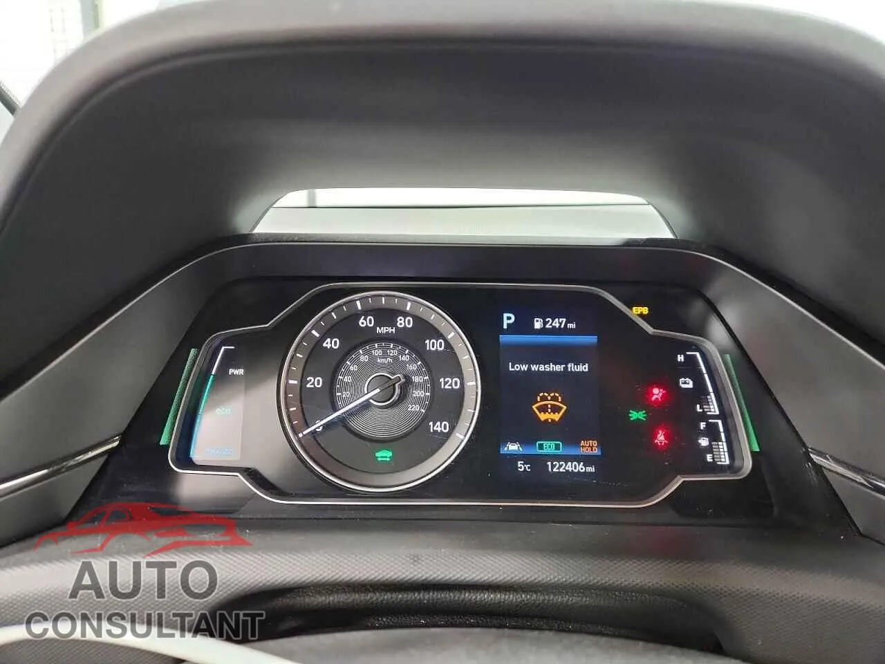 2021 HYUNDAI IONIQ Used VIN KMHC65LCXMU257739 – trunk area