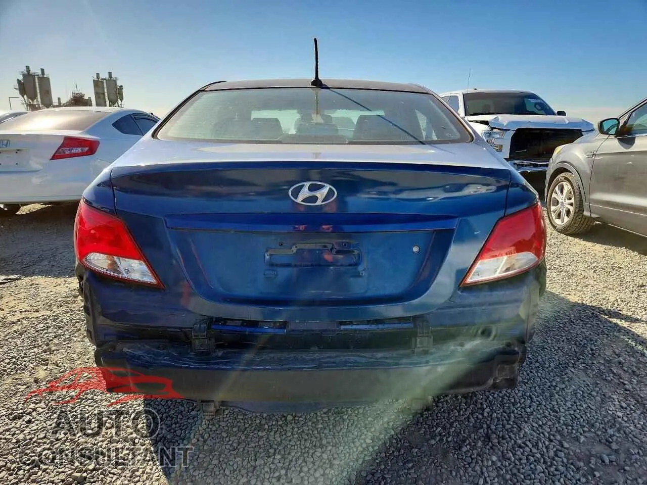 2017 HYUNDAI ACCENT Damaged VIN KMHCT4AE6HU245116 – engine bay