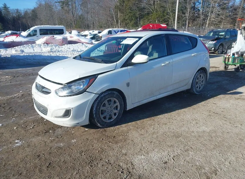 2013 HYUNDAI Accent Used VIN KMHCT5AE2DU116029 – rear exterior