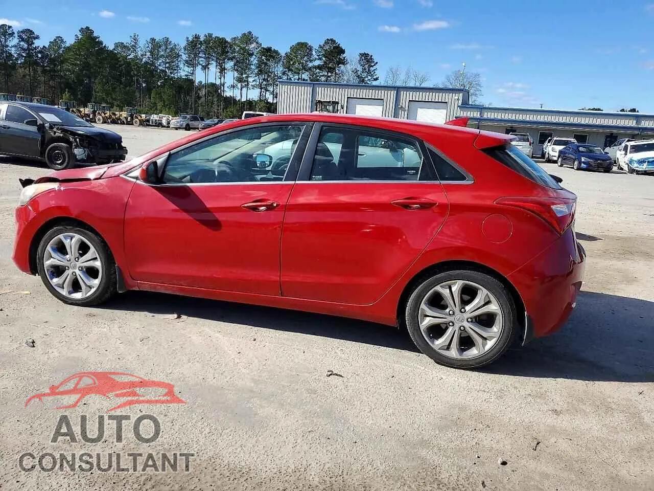 2013 HYUNDAI ELANTRA Damaged VIN KMHD35LE5DU084324 – rear exterior